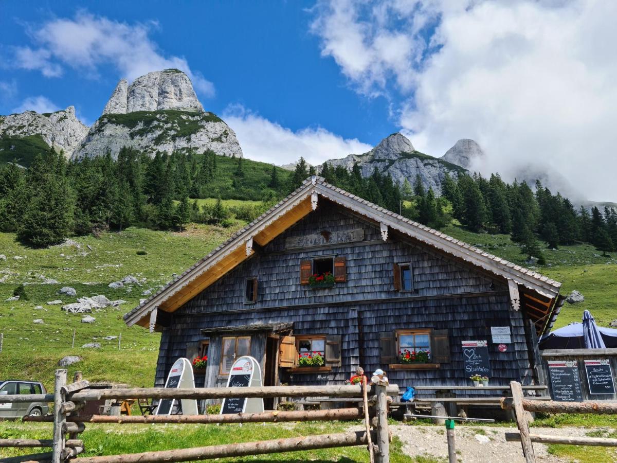דירות אנברג אים לאמרטל Alpenhaus Donnerkogel מראה חיצוני תמונה