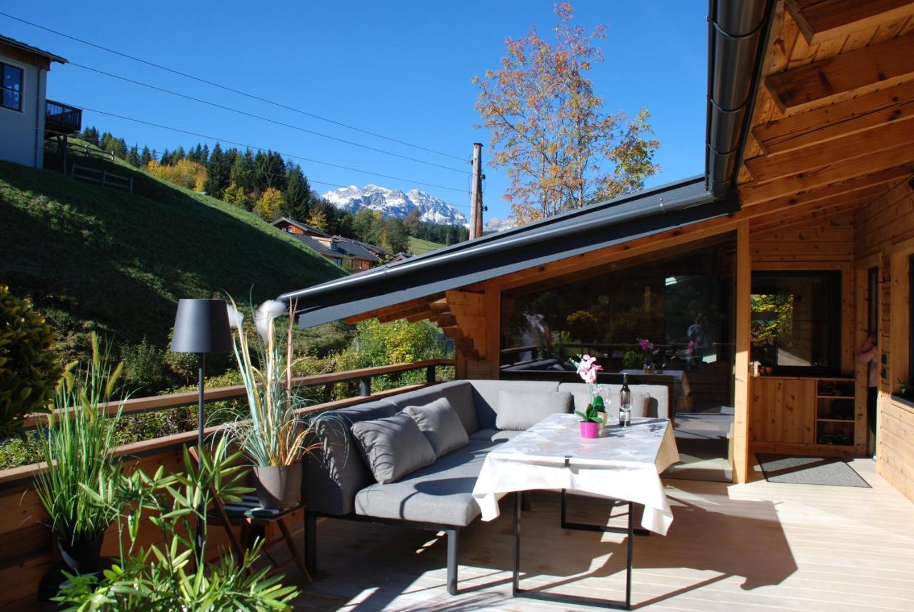 דירות אנברג אים לאמרטל Alpenhaus Donnerkogel מראה חיצוני תמונה